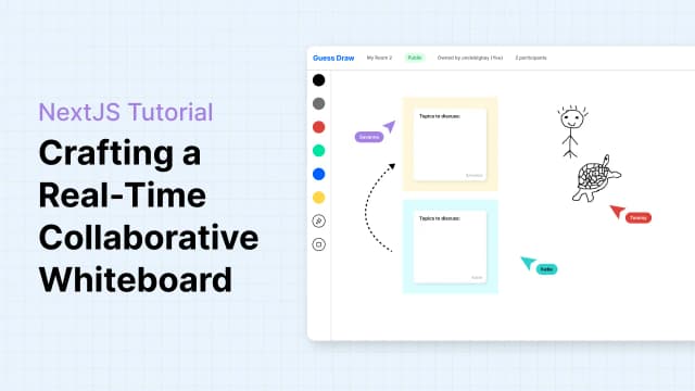 Build a Real-time Collaborative Whiteboard in NextJS With Supabase & Stream Video