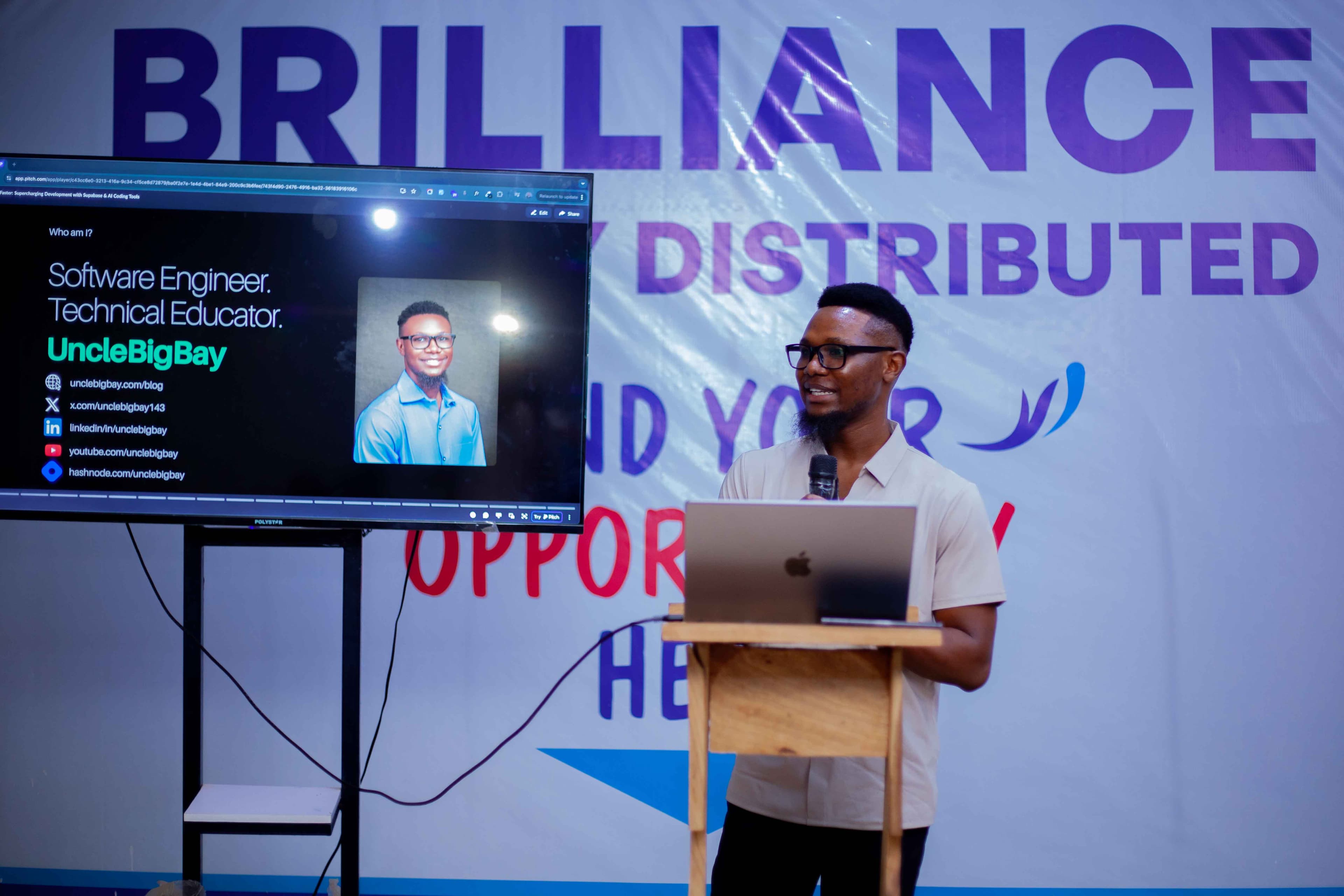 🚀 Building Faster: Supercharging Development with Supabase & AI Coding Tools (Talk)