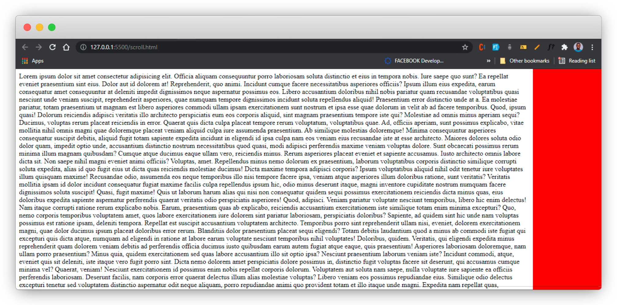 output of code above