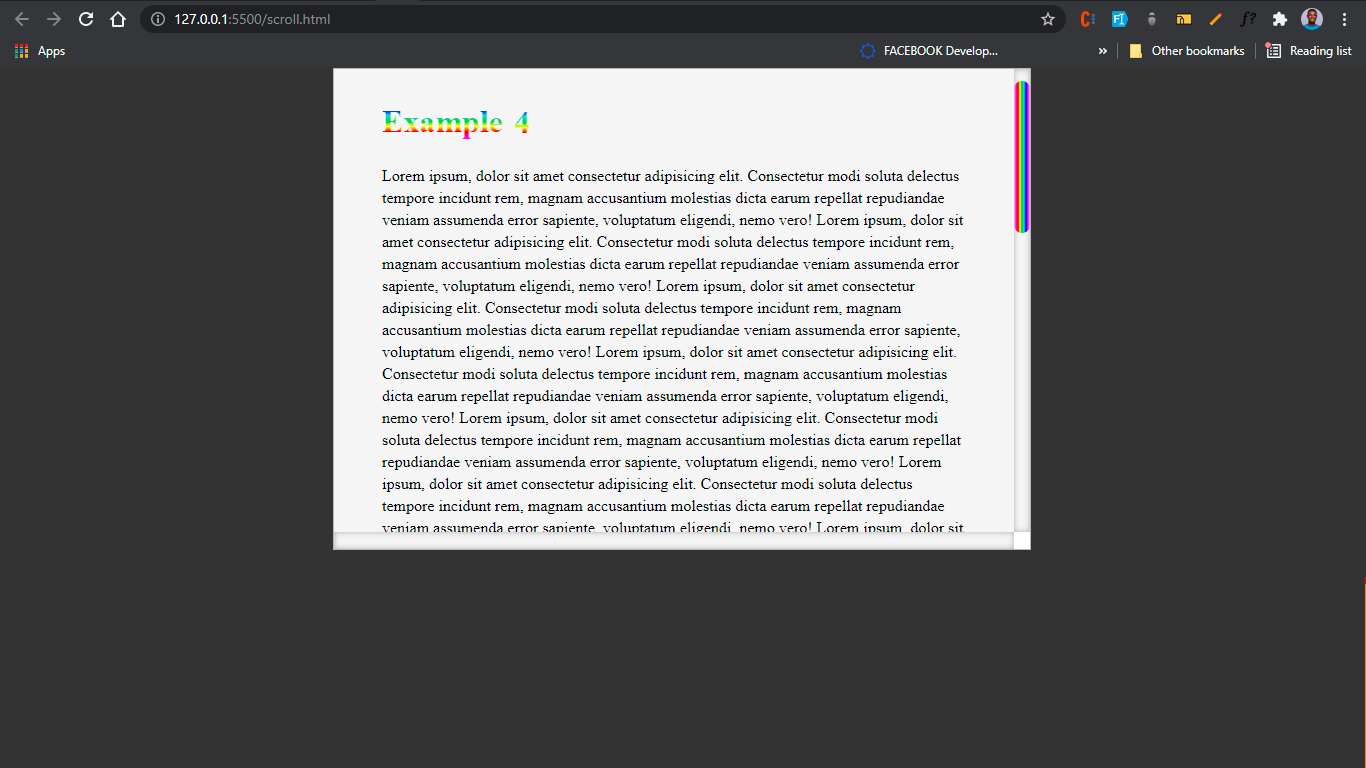 sample 4 on browser