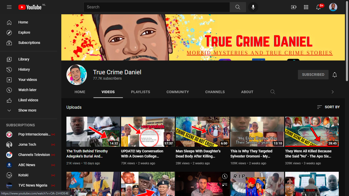 True Crime Daniel
